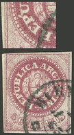 ARGENTINA: GJ.10d, With Variety "Accent Between The P And The U", Rare!" - Nuovi
