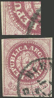 ARGENTINA: GJ.10d, With Variety "Accent Between The P And The U", Rare!" - Ongebruikt