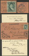 ARGENTINA: Cover Franked With GJ.50 Cancelled SAN MARTIN - Bs.Aires - 28/MAR/1879, Sent To USA, On Back It Bears Transit - Cartas & Documentos