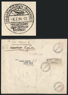 ARGENTINA: RARE ZEPPELIN COVER: Registered Cover Sent By Zeppelin From Buenos Aires To Switzerland On 25/JUN/1934, WITH  - Brieven En Documenten