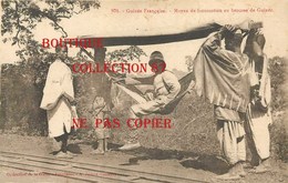 ☺♦♦ GUINEE - TRANSPORT < MOYEN De LOCOMOTION En BROUSSE - HAMAC < N° 971 Edition A. James - Guinée Française