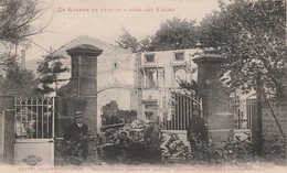 ETIVAL : (88)  Maison Aubry Bombardée Pendant Les Combats ..................... - Etival Clairefontaine