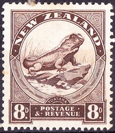 NEW ZEALAND 1936 KGV 8d Chocolate SG586 MH - Ungebraucht