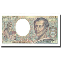 France, 200 Francs, Montesquieu, 1992, 1992, SPL+, Fayette:70.12c, KM:155b - 200 F 1981-1994 ''Montesquieu''