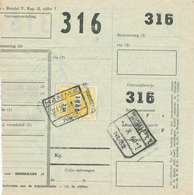 29/428 -- Timbre Pour ASSURANCE 1000 F Gare De HAMME 1960 S/ Formule De Colis Chemin De Fer - Exp. Jos De Bruyne § Fils - Other & Unclassified