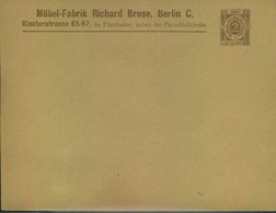 1891, PACKETFAHRT,2 Pfg. Firmenumschlag Ungebraucht - Postes Privées & Locales