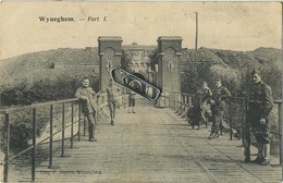 Wijnegem :  Fort 1    (  Geschreven Met Zegels Albert I  )  Militaria - Wijnegem