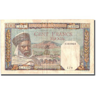 Billet, Algeria, 100 Francs, 1942, 1942-09-01, KM:88, TTB - Algérie