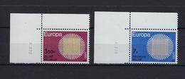 N°1530/1531 (drukdatum) MNH ** POSTFRIS ZONDER SCHARNIER SUPERBE - Esquinas Fechadas