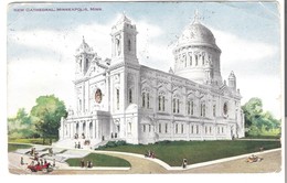 Minnesota - New Cathedrale V. Minneapolis V. 1911 (3494) - Minneapolis