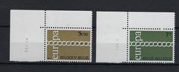 N°1578/1579 (drukdatum) MNH ** POSTFRIS ZONDER SCHARNIER SUPERBE - Coins Datés