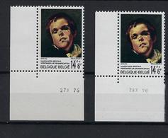 N°1836 (drukdatum) MNH ** POSTFRIS ZONDER SCHARNIER SUPERBE - Dated Corners