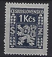 Czechoslovakia 1947  Official Stamps (o) Mi.10 - Timbres De Service