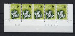 N°1193 (drukdatumstrook 24.VIII.61 Paar) MNH ** POSTFRIS ZONDER SCHARNIER SUPERBE - Dated Corners