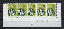 N°1193 (drukdatumstrook 21.VIII.61 Paar) MNH ** POSTFRIS ZONDER SCHARNIER SUPERBE - Dated Corners