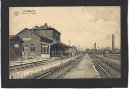 CPA Belgique Belgia Frameries Gare Station Chemin De Fer - Altri & Non Classificati