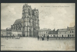 Corbie. Eglise Et Place Thiers Mbh 72 - Corbie