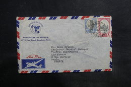 SIAM - Enveloppe Commerciale De Bangkok Pour La France En 1948 , Affranchissement Plaisant - L 35745 - Siam