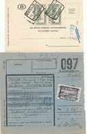 29/451 --  4 Documents TP Chemin De Fer Gare De EEKLOO 1948/1975 - Divers Cachets De Gare D'EEKLOO Différents - Otros & Sin Clasificación