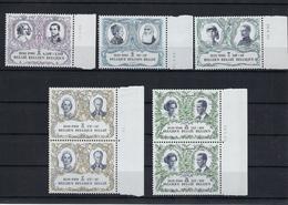 N°1978/1982 (drukdatum) MNH ** POSTFRIS ZONDER SCHARNIER SUPERBE - Dated Corners