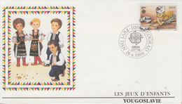 Enveloppe  FDC  1er  Jour   YOUGOSLAVIE    EUROPA    1989 - 1989