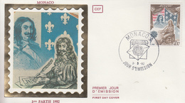 Enveloppe  FDC  1er  Jour   MONACO    EUROPA    1982 - 1982