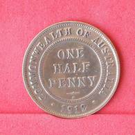 AUSTRALIA 1/2 PENNY 1912 -    KM# 22 - (Nº29983) - ½ Penny
