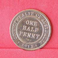 AUSTRALIA 1/2 PENNY 1913 -    KM# 22 - (Nº29984) - ½ Penny