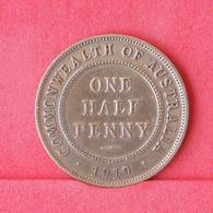 AUSTRALIA 1/2 PENNY 1919 -    KM# 22 - (Nº29988) - ½ Penny