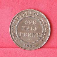 AUSTRALIA 1/2 PENNY 1935 -    KM# 22 - (Nº29994) - ½ Penny