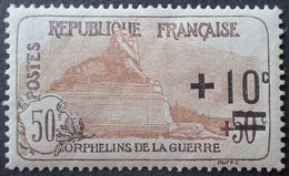 R1615/187 - 1922 - AU PROFIT DES ORPHELINS DE LA GUERRE - N°167 NEUF* - Nuovi
