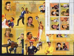 Congo 2006 Freddie Mercury Presley Zappa Jagger Rock& Roll - Stamps MNH** D11 - Other
