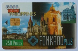 PHILIPPINES - Chip - Call Of The Philippines - Churches - Used - Filippijnen