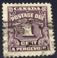 Canada 1935 Postage Due 1c - Used - Segnatasse