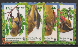 Fiji - 1997 - N°Yv. 813 à 816 - Chauve-souris / WWF - Neuf Luxe ** / MNH / Postfrisch - Bats