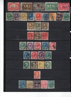 39 TIMBRES CANADA OBLITERES DE 1870-1897-1898-1903  Cote : 66,35 € - Gebraucht