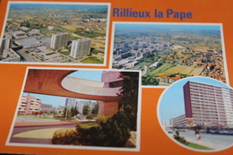 CPM RILLIEUX LA PAPE Plusieurs Vues De Quartier Et Vue Aérienne - Rillieux La Pape