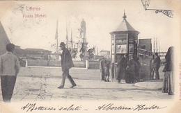 Livorno - Piazza Micheli - Bella Animazione - 1901            (A-101-160917) - Livorno