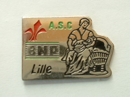 Pin's BNP - ASC LILLE - Banques