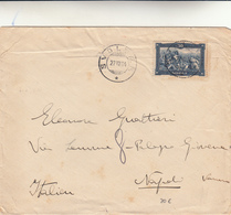 Isole Lofoten, Svolaer. - Norvegia - Cover Fron Napoli Italia 1934 - Lettres & Documents