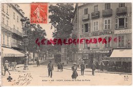 03- VICHY - ENTREE DE LA RUE DE PARIS - LE JOURNAL TABAC -COSTE  - ALLIER - Vichy