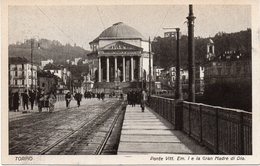 Torino - Ponte Vitt. Emanuele I E La Gran Madre Di Dio - Fp Nv - Ponts