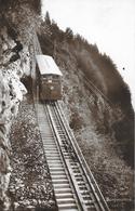 BÜRGENSTOCKBAHN → Bahn Unterwegs Auf Den Bürgenstock, Ca.1930 - Sonstige & Ohne Zuordnung