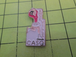 1418A Pin's Pins / Beau Et Rare : THEME : SPORTS / PATINAGE ARTISTIQUE AMNEVILLE CASG - Eiskunstlauf