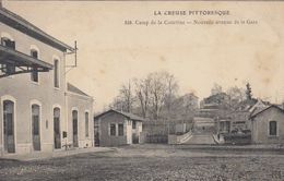 Cp , 23 , LA COURTINE , Le Camp, Nouvelle Avenue De La Gare - La Courtine