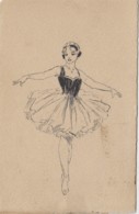 Spectacles - Danse - Danseuse Classique - Tutu - 1911 - Danza