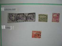 Tunisie Oblitéré, Lot De Timbres, Oblitération  choisies De  Djelida-Gare Et Djemna  Voir Scan - Used Stamps