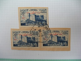 Tunisie Oblitéré, Lot De Timbres, Oblitération  choisies De  Djebiniana  Voir Scan - Used Stamps