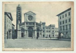 Delcampe - GROSSETO - PIAZZA DELLA CATTEDRALE E DEL MUNICIPIO  VIAGGIATA FG - Grosseto
