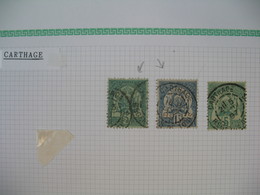 Tunisie Oblitéré, Lot De Timbres, Oblitération  choisies De  Carthage   Voir Scan - Used Stamps